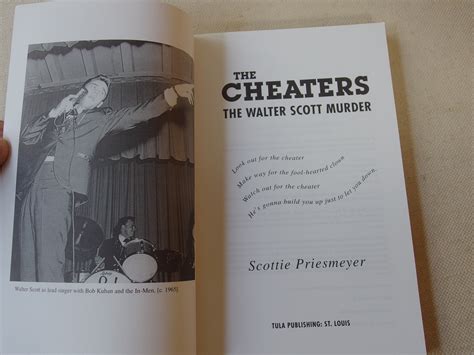 The Cheaters: The Walter Scott Murder par Scottie Priesmeyer: Fine Soft