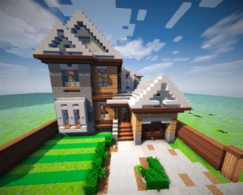 This is the first of many to make an entire suburban neighborhood! Suburban #2 with Interior Minecraft Map | Cool minecraft ...
