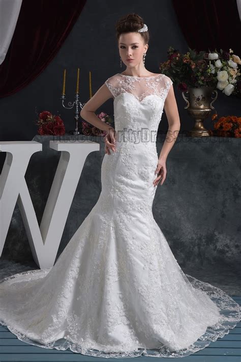 Purchase your favorite 2021 style wedding dresses right now, you can also get a big discount. Trumpet/Mermaid Sleeveless Lace Chapel Train Wedding Dress ...