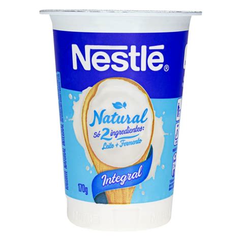 Iogurte Natural Tradicional Nestle 170g Rafas Super Varejão