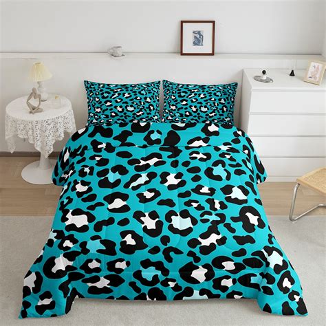 Yst Animal Print Comforter King Leopard Print Bedding Set African