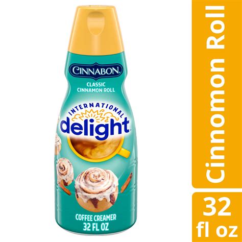 International Delight Cinnabon Coffee Creamer 32 Fl Oz