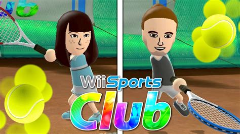 Les Pros Du Tennis Wii Sports Club Nintendo Wii U Youtube