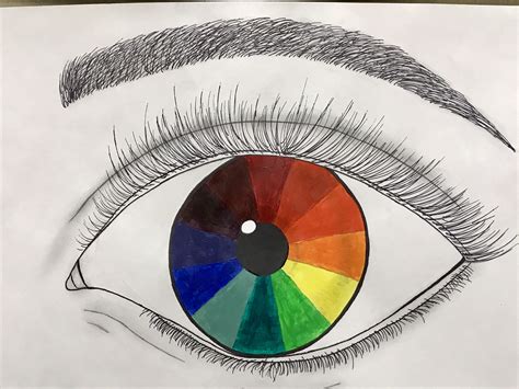 Color Wheel Drawing Without Color Buy Healifty Color Wheel Small
