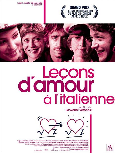 Affiche Du Film Leçons Damour à Litalienne Photo 2 Sur 2 Allociné