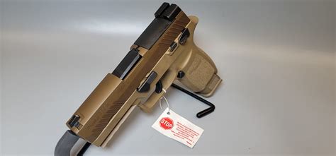 Sig Sauer P320 M18 Carry Semi Auto Pistol 9mm Luger 39 Barrel Siglite