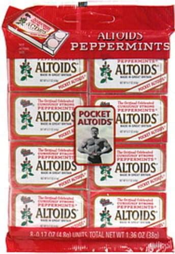 Altoids Peppermints 8 Ea Nutrition Information Innit