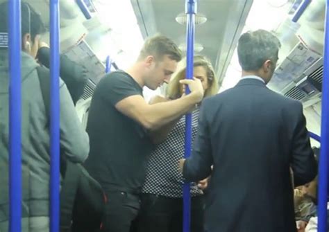 Onlookers React To A Woman Groped On Tube In Social Experiment Life