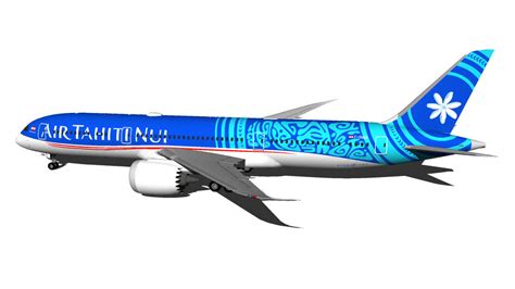 Air Tahiti Nui Boeing 787 9 Dreamliner F Omua Fakarava New Livery