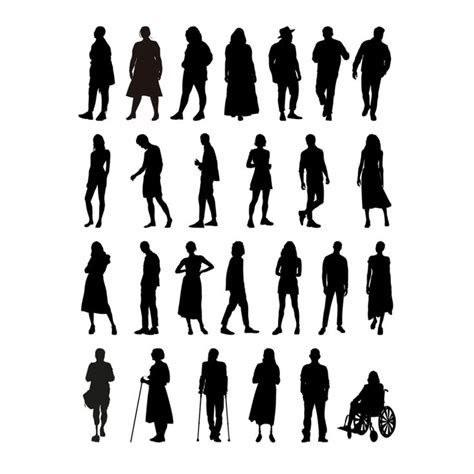 Free Photoshop Brushes For Architects Studio Alternativi Silhouette People Person