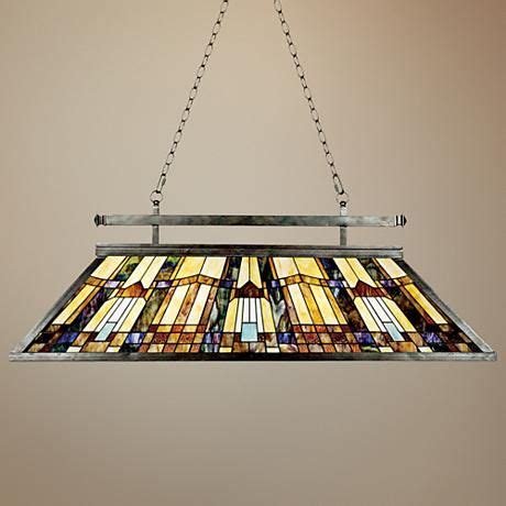 Deluxe interior and exterior lights on winlights.com! Inglenook 47 1/2"W Tiffany Kitchen Island Light Chandelier ...