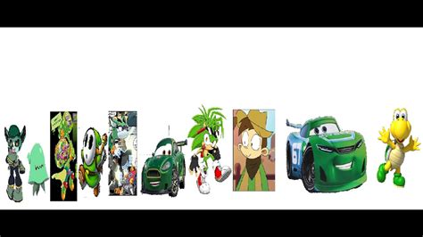 All Green Characters From Games Series And Movies Sings Im Blue Da