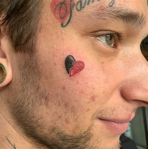 11 Broken Heart Face Tattoo Ideas That Will Blow Your Mind Seso Open