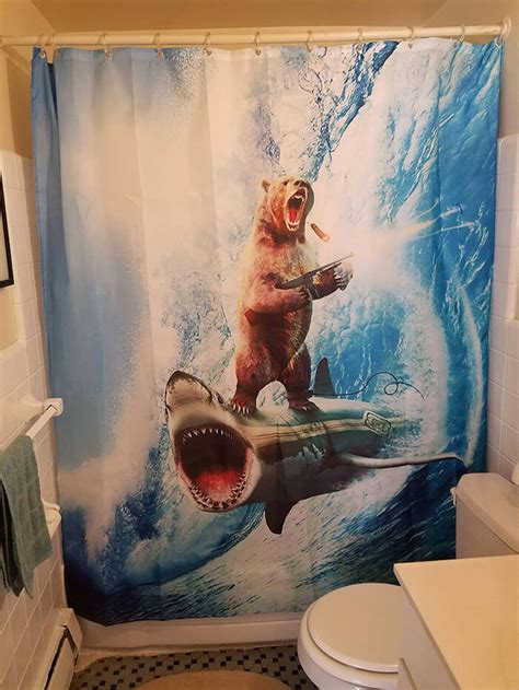 31 Funny Shower Curtains That Are So Good They Should Be In A Museum
