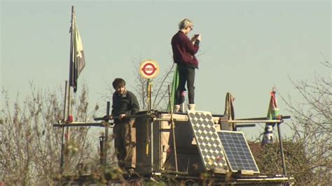 Eviction Of Grow Heathrow Squatters Begins Bbc News