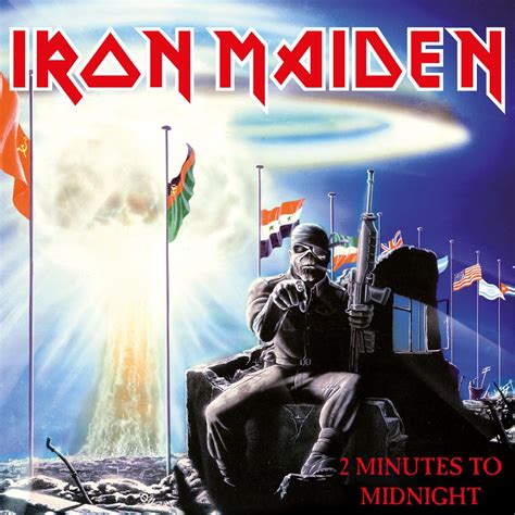 Iron Maiden Lp 2 Minutes To Midnight Vinyl 7 Single Musicrecords