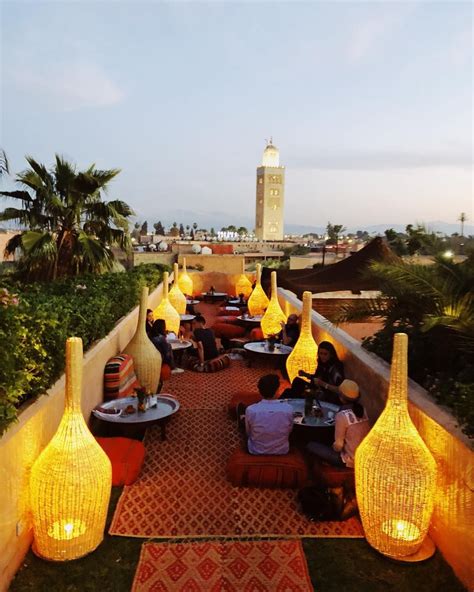 Pop Up Sunset Lounge El Fenn Hotel Marrakech Photo Courtesy Of