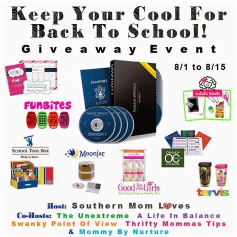 Southern Mom Loves Keep Your Cool For Back To School Giveaway Event