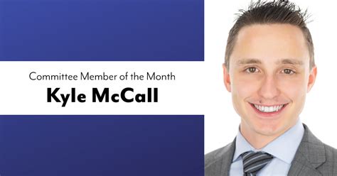 Committee Member Of The Month Kyle Mccall Ayc Austin Young Chamber