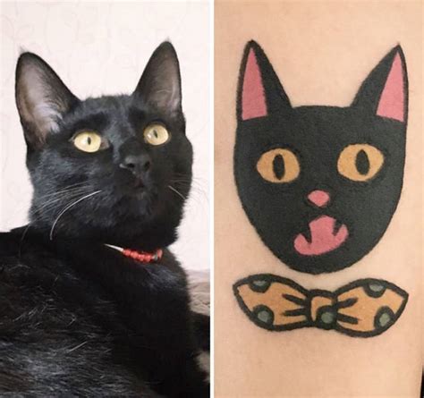 Ahmet cambaz is an amazing tattoo artist located in istanbul, turkey. People Share Adorable Tattoos Of Their Own Pets (35 pics)