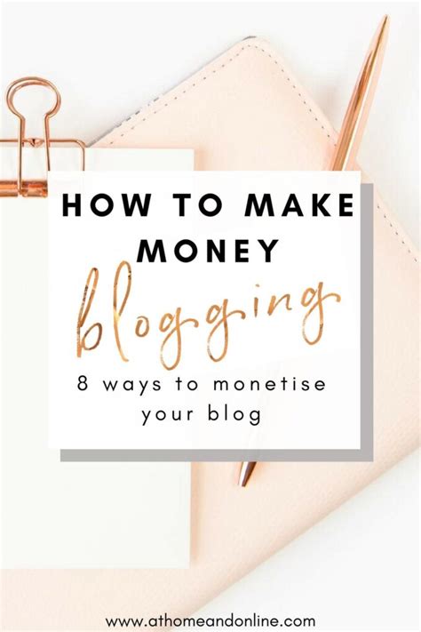 How To Make Money Blogging 8 Ways To Monetise Your Blog Instantly