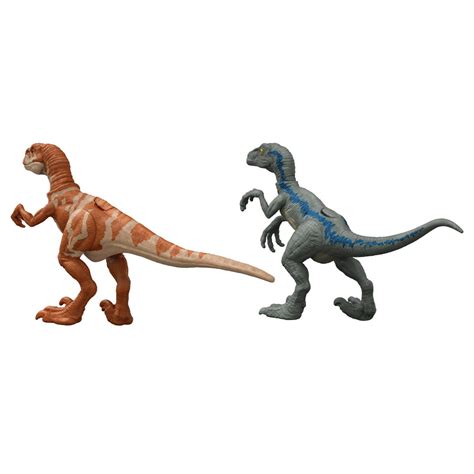 Jurassic World 2 Pack Dino 1 Jurassic World Dino Velociraptor Blue