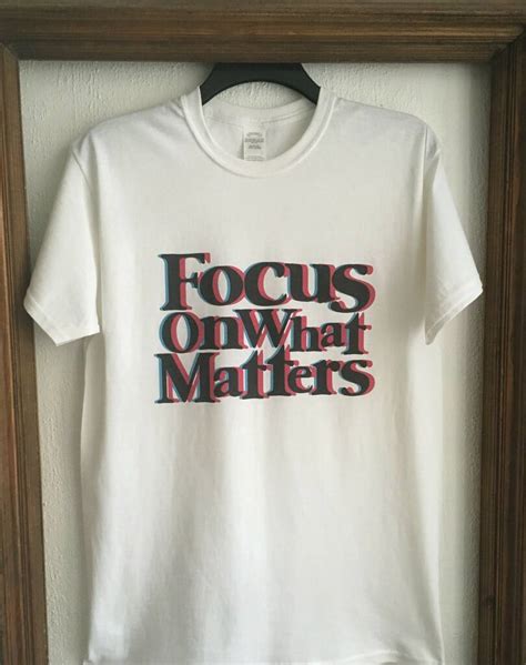 Focus On What Matters By Rael And Pappie
