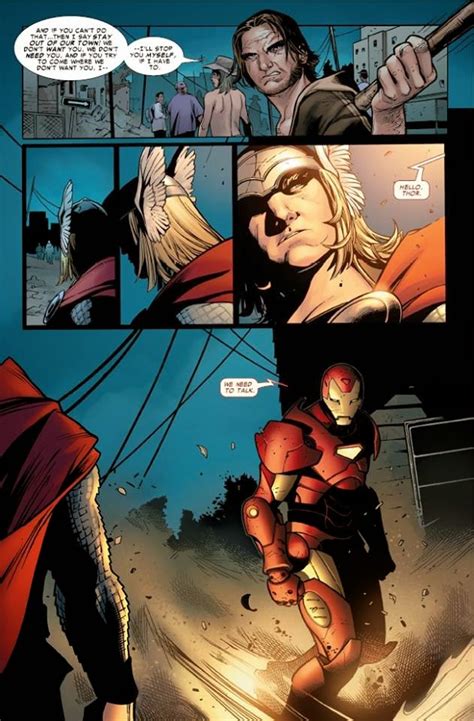 La Atalaya Nocturna Momento De La Semana Xlv Thor Vs Iron Man
