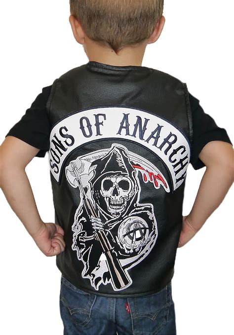 Child Sons Of Anarchy Costume Vest
