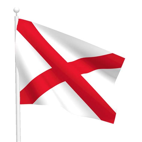 In 1939 alabama adopted a state coat of arms directly incorporating the confederate battle flag along with the flags of other governments that had controlled alabama, including those of france, spain. Alabama Flag | Flags International