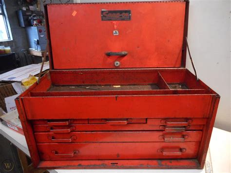 Vintage Snap On Kr Top Toolbox Tool Chest Rare Toolbox