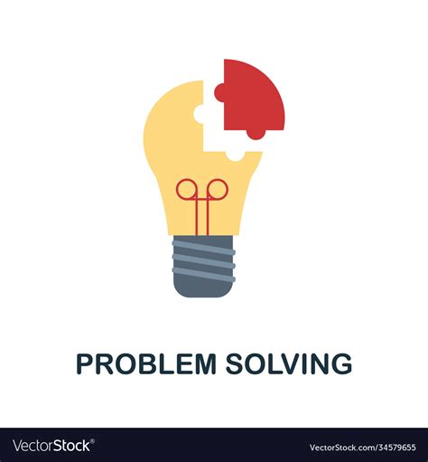 Problem Solving Icon Simple Element From Vector Image