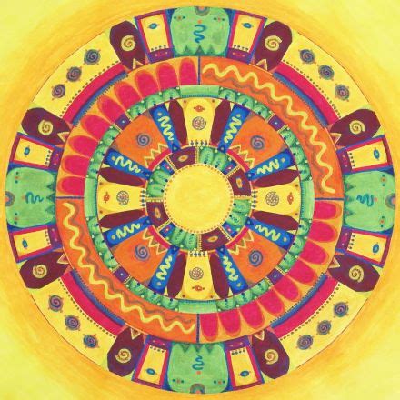 Mandala gallery: Rainbow mandala