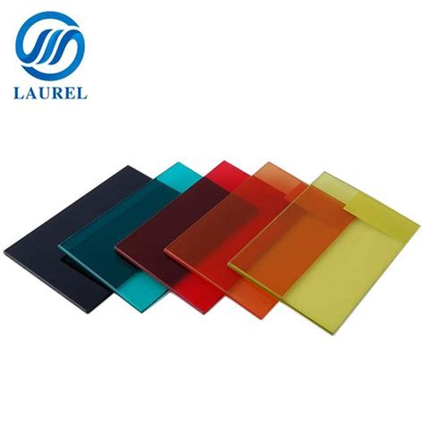 China 6mm Safety Colored Laminated Glass Suppliers Manufacturers Factory Customized 6mm