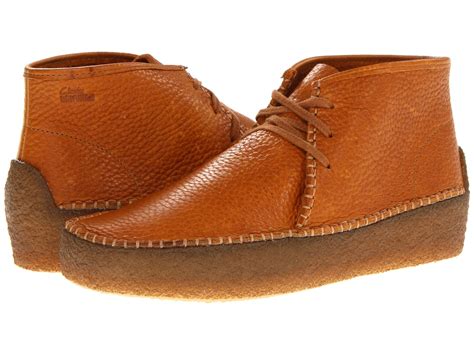 Wallabee Shoes For Men Clarks Wallabee Ridge In Orange For Men Tan