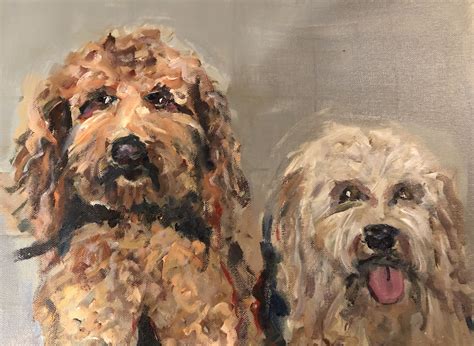 Commission Painting Painting Dog Paintings Acrylic Painting