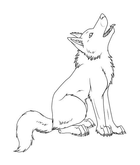 Dessin Loup Coloriages Imprimer