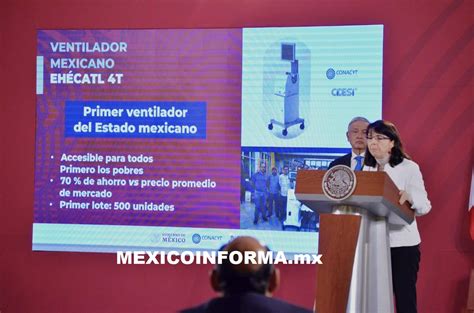 Presenta Conacyt Ventiladores Con Patente Mexicano México Informa