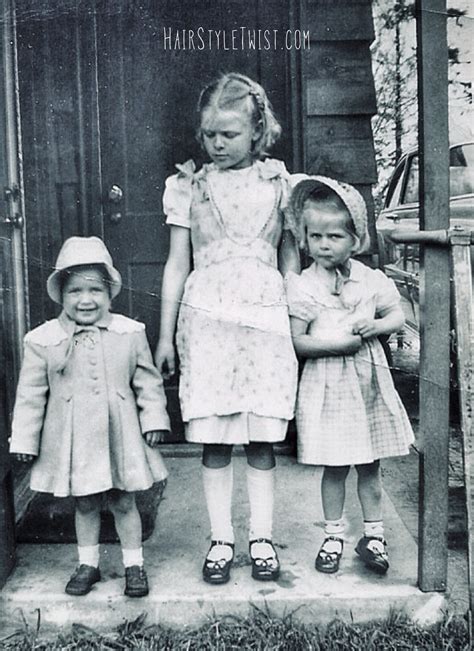 Little Girls In The 1930s