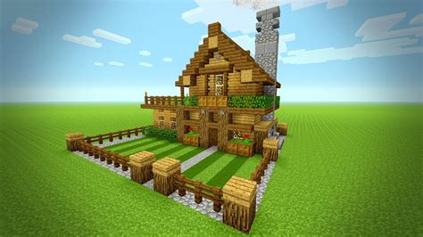 How do you build a tree house in minecraft? Minecraft: How To Build A Small Survival House Tutorial ...