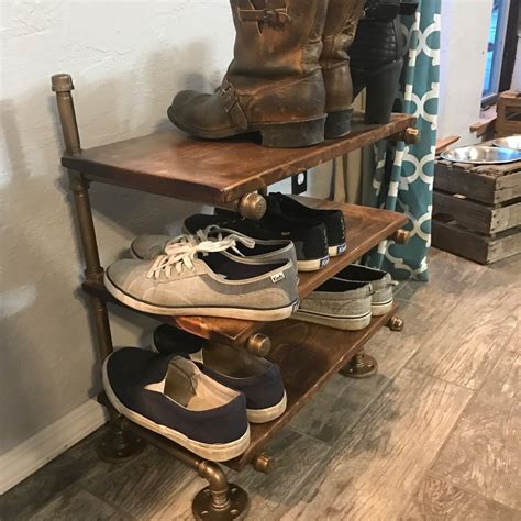Now Offering Our New Floating Shelf Shoe Rack Originally Made To