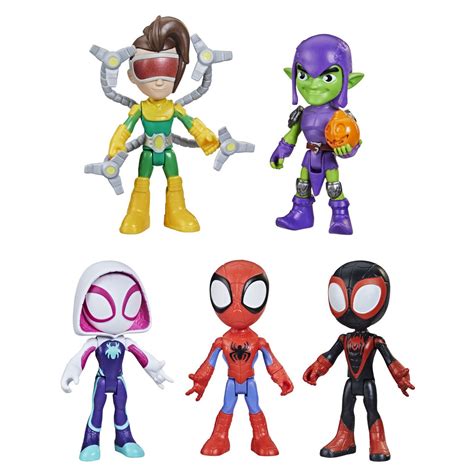 Marvel Spidey His Amazing Friends Web Squad Ghost Spider Spidey Miles