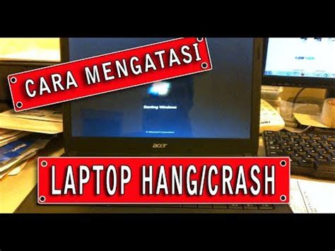 Cara Mengatasi Laptop Hang Kursor Tidak Bergerak - Dr. Ponsel