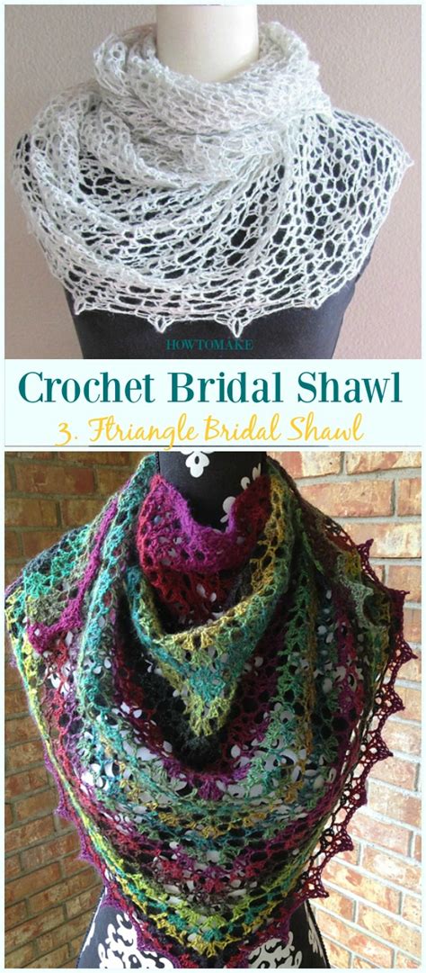 Crochet pattern wedding couple set bride groom wave and ruffles dresses amigurumi. Crochet Bridal Shawl Free Patterns For Wedding Elegance