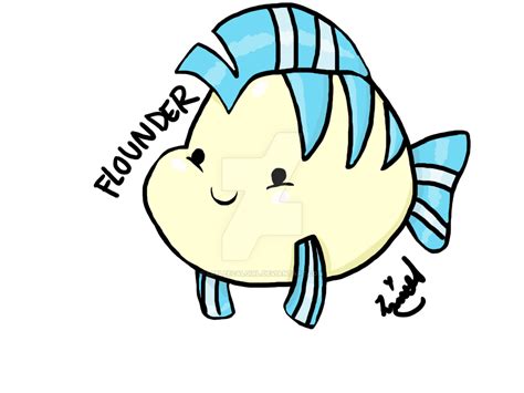 Flounder Drawing At Getdrawings Free Download