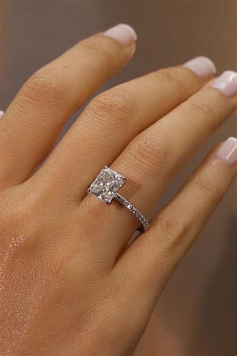 21 Simple Engagement Rings For Girls Who Love Classic Oh So Perfect