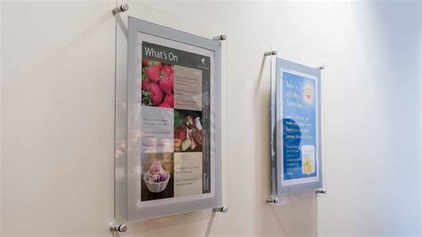 Poster Holders Wall Mounted A1 A2 A3 And A4 Poster Frames