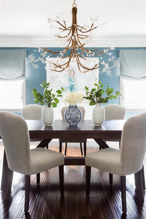 Crystop crystal chandeliers dining room modern ceiling light fixtures hanging chandelier. Formal Dining Room Features Tree-Inspired Fixture | HGTV