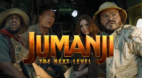 I was a little boy. ¡Prepárate para 'Jumanji: 'The Next Level' la película!