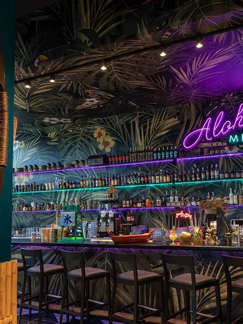 Take A Look Around This Colorful New Tiki Bar In Downtown Miami